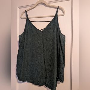 LOFT Strappy Lace Shirt